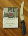 Forschner 8 Inch Breaking Knife AND Our Knife Sharpening DVD - Click on the Photo to enlarge
