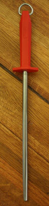Granton 10 Inch Polished Knife Steel.  Click on the Photo to Enlarge.