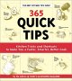 Order "365 Quick Tips" Book Today for $10.47 + Shipping.