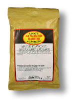 AC Legg Old Plantation Maple Flavored Sausage Seasoning.  Blend #8