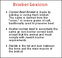 Beef Brisket Terminology 