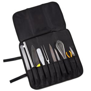 10 Pouuch Knife Roll - showing knives - click on photo to enlarge picture