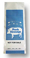 Pork Sausage Poly Freezer Bag